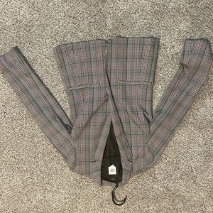 Women’s plaid blazer